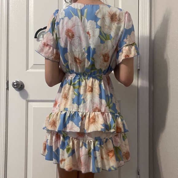Forever 21 Peony Print Dress - Picture 3 of 12